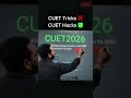 Are you still relying on random tricks for CUET preparation? #absacademy #cuet #cuetpreparation
