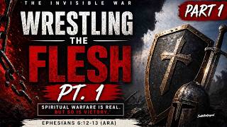 The Invisible War: Wrestling the Flesh (Part 1) | Ephesians 6:12-13 Explained (Spiritual Warfare)