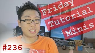 Web Sessions - Friday Minis 236