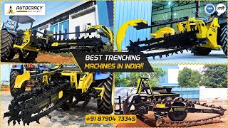 Best Tractor Trench Digging Machines In India - Autocracy Machinery