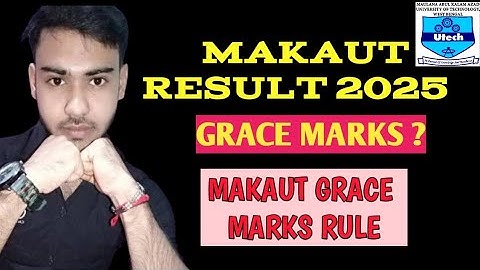 🤔 MAKAUT GRACE MARKS RULE 🛑📌 Makaut Grace Marks 2025 | Odd Sem Passing Mark