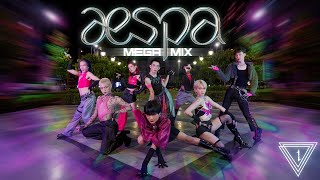 [KPOP IN PUBLIC | 101TAKE] aespa 에스파 'MEGA MIX' Dance Cover by ILLUSION