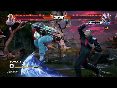 Divine Ruler Yoshimitsu VS Divine Ruler Geese Laggy PS4 2022 Tekken 7