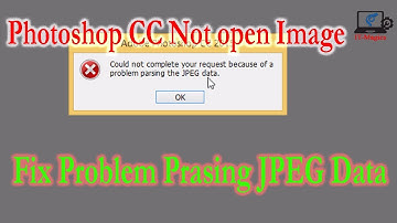 How to fix image file is not open or not support in Photoshop CC
