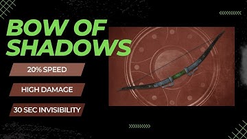 Skyrim - How to get Bow of Shadows