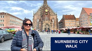 🇩🇪🇩🇪🇩🇪 VLOG Прогулка по Нюрнбергу Германия - Какой красивый город ! - Nuremberg City Walk Germany