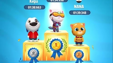 Talking Tom Gold Run - Daily Challenge + Races Gameplay Part 4 (Play Games iOS/Android)