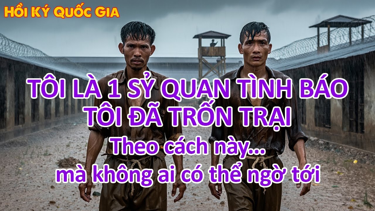 CHUYỆN VƯỢT NGỤC KHÓ TIN CỦA 1 CỰU SỶ QUAN TÌNH BÁO | Hồi Ký Miền Nam VN