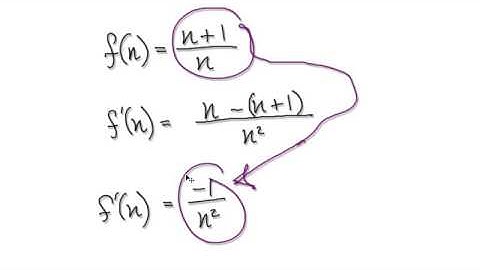 Video 2505 - Sequences Monotonic (n+1)/n - Practice