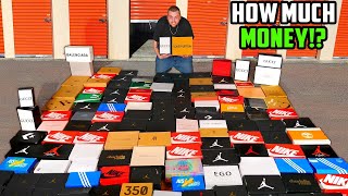 I Bought a Storage Unit FULL OF SHOES! How Much Profit Did We Make?