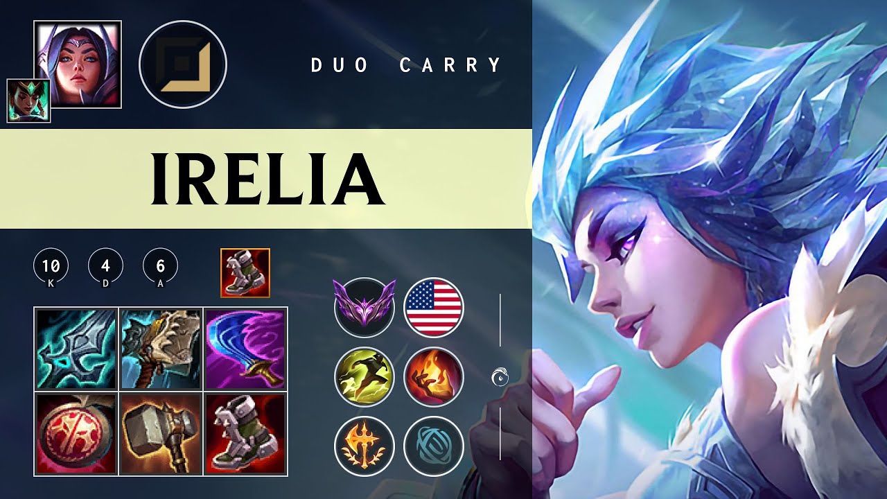 Irelia ADC vs Miss Fortune - NA Master Patch 26.01