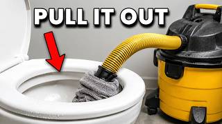 This ONE Method Unclogs ANY Drain in Your House EVERY TIME
