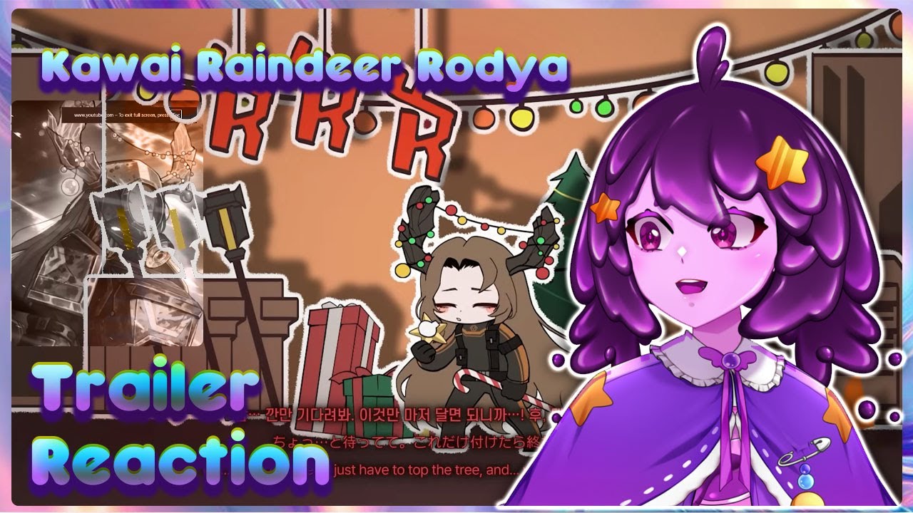 [Limbus Company] Reacting To R Corp. 4th Pack Reindeer Rodion Trailer ...