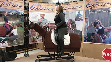 Fun Exercise Ideas with the Equicizer - Riding a Dressage Test