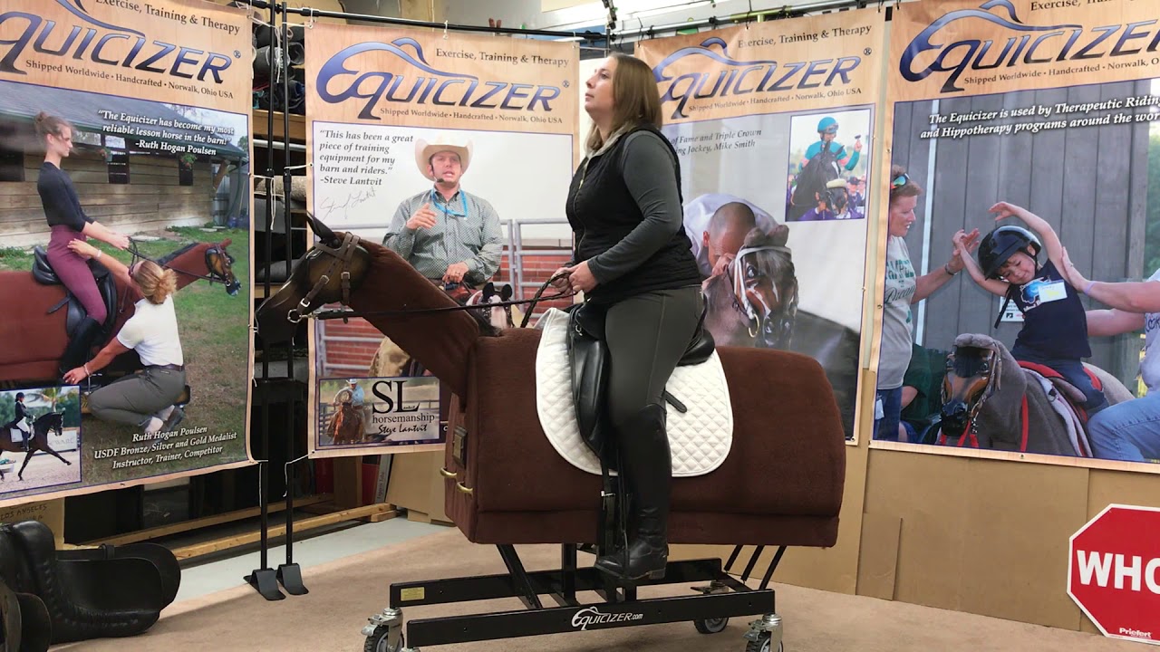 Fun Exercise Ideas with the Equicizer - Riding a Dressage