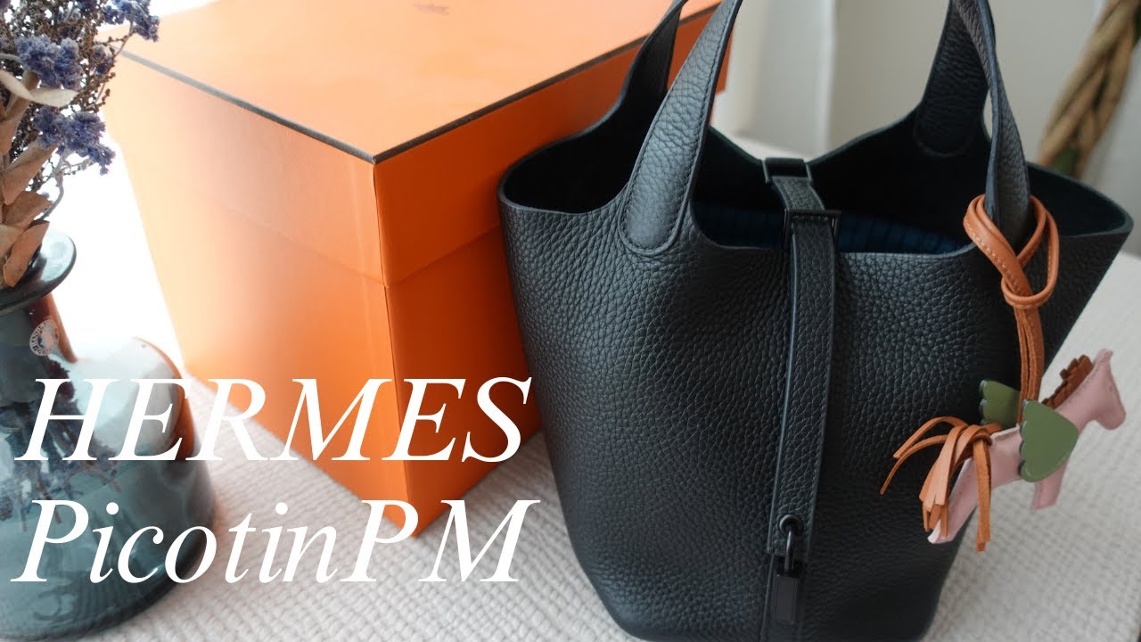 [Hermès] Как купить сумку Picotin / Как носить кожаную сумку летом