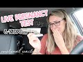 LIVE PREGNANCY TEST | FINDING OUT IM PREGNANT (8-10DPO) | EMOTIONAL REACTION!