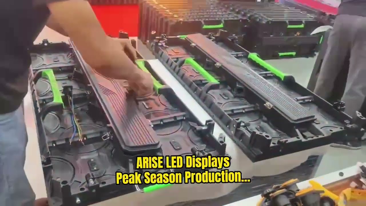 ARISE LED Displays,Peak Season Production,