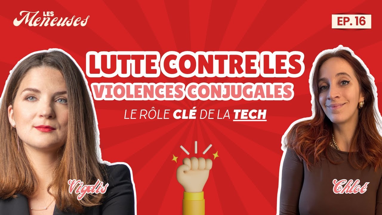 Lutter contre les violences conjugales grâce à la tech - YouTube