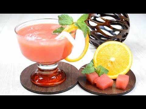 Healthy Juice with Watermelon and orange without sugar  - Tasty Cuisine - English