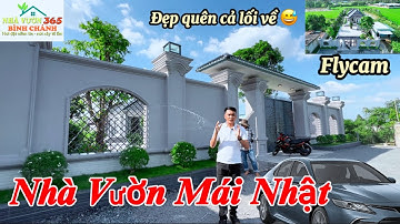 Nhà vườn 365 Bình Chánh | Nhà Vườn Mái Nhật Ấn Tượng gần Bình Chánh TP HCM | L0381
