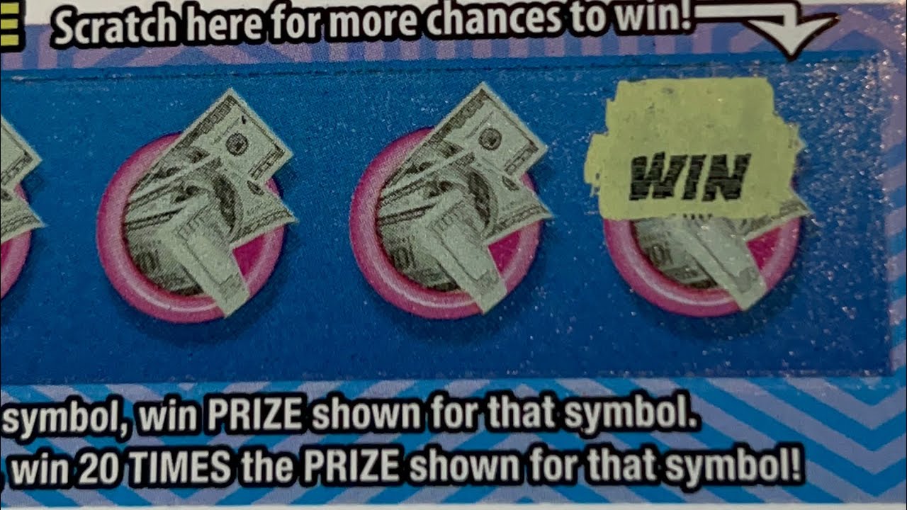20x the Cash North Carolina lottery tickets….WIN symbol YouTube