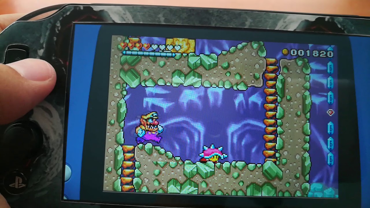 Wario Ware Gba On A Ps Vita Using Retroarch Vba Next Core By Lazygamingn00b