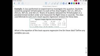 AP Statistics Chapter 12 Review