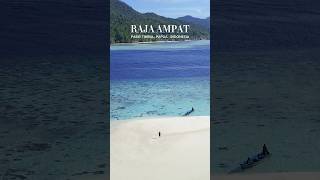 RAJA AMPAT PASIR TIMBUL PAPUA, SEMOGA KALIAN BISA KESINI #rajaampatisland