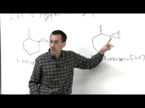 Chem 125. Advanced Organic Chemistry. 2. Spirocyclic, Polycyclic, & Heterocyclic Compounds.