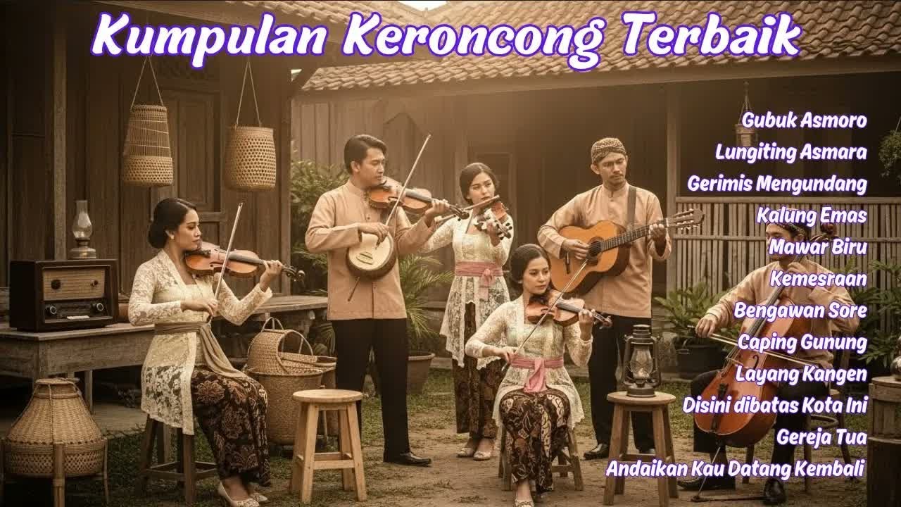 Keroncong Kenangan Legendaris | Full Album Paling Syahdu & Bikin Rindu