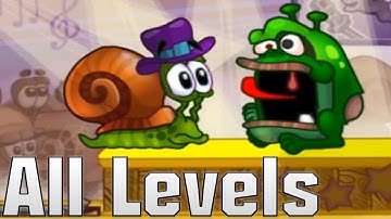 Snail BoB 5 Love Story - Gameplay Walkthrough - All Levels