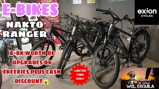 E-BIKES | DAMING PROMO DITO LANG YAN SA NAKTO | EXION CYCLES