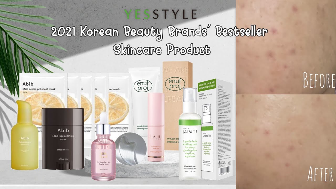 YESSTYLE BEST 2021 KOREAN BEAUTY BRANDS’ BESTSELLER SKINCARE REVIEW