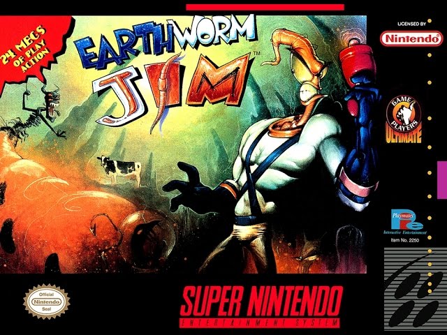 Earthworm Jim (Snes/Megadrive), Earthworm Jim (Snes/Megadrive) Jogo de  Plataforma no qual estrela uma minhoca (earthworm, em inglês) equipada com  uma armadura robótica chamada Jim. O, By Jogos Antigos & Nerdices