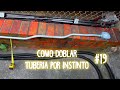 como cambiar de una cara a otra una tubería en una pared - COMO DOBLAR TUBERIA POR INSTINTO Ep. 19