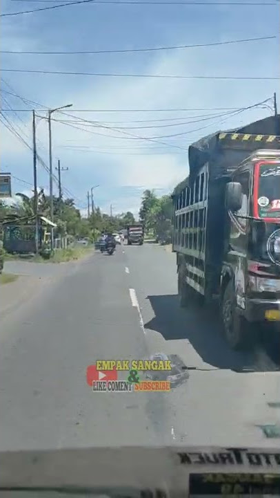 ROMBONGAN TRUK NEW BLACK TEAM ‼️ #empaksangak