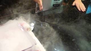 Dry ice tornado