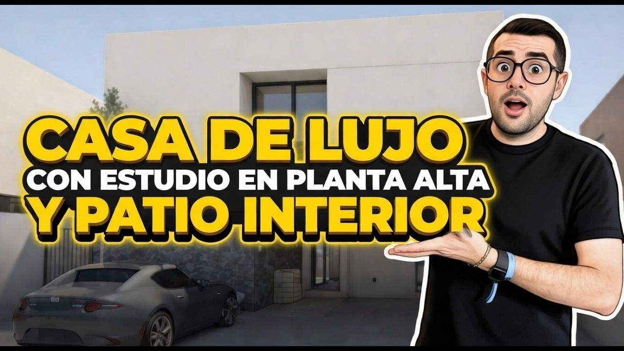 Casa de 360m² con acabados premium