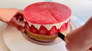 Surprise your Significant Other and Make the Best Strawberry Jelly Cheesecake! Easy Recipe