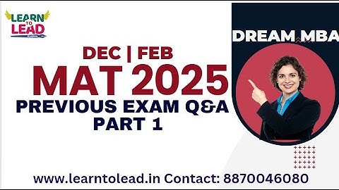 MAT 2025 | Mathematical Skills | Previous Exam Q&A Part 1