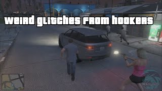 Weird glitches from hookers (PS3)