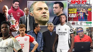 XAVI WARNS FLICK, MADRID TOPS AWARDS, CHELSEA TO SIGN 2, MAN UTD MEETING, ARSENAL, CITY AND UPDATES