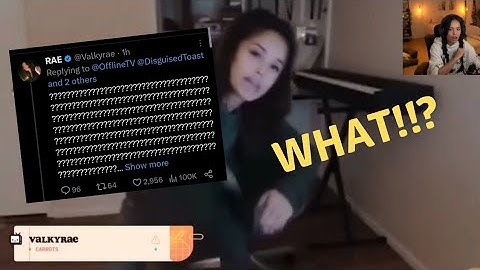 Valkyrae reacts to her clip in offlinetv valorant tournament intro video