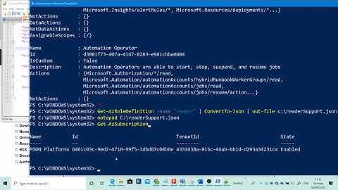 HOW TO CREATE A NEW ROLE IN AZURE