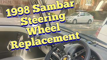 1998 Subaru Sambar Steering Wheel Replacement