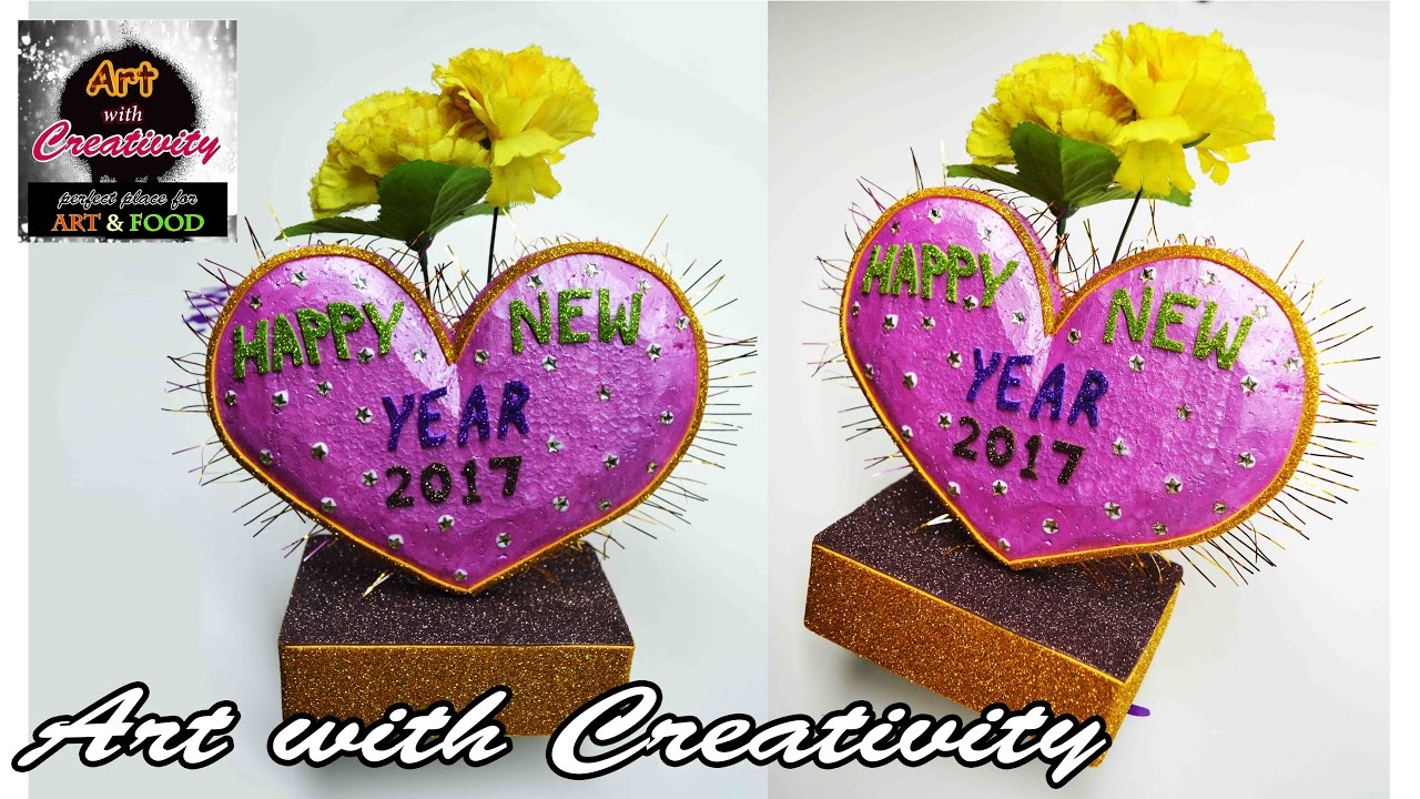 Diy Easy Happy New Year Gift Gift To My Subscribers Art With