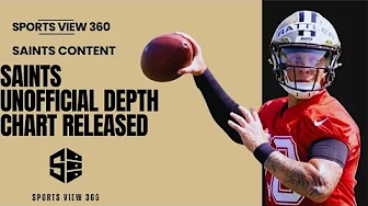 Breaking Down the Saints First Unofficial Depth Chart Release for 2024 thumbnail