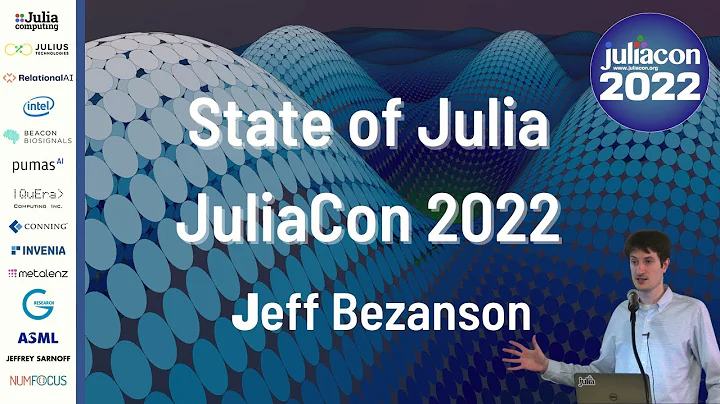 The State of Julia (In 2022) with Jeff Bezanson | ...