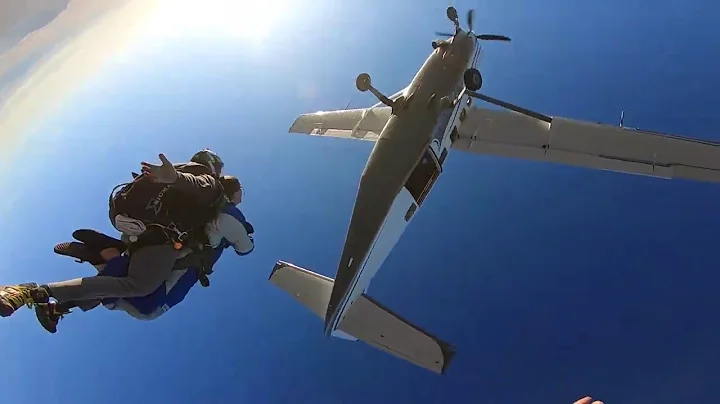 Skydiving Over the Great Salt Lake in Utah!